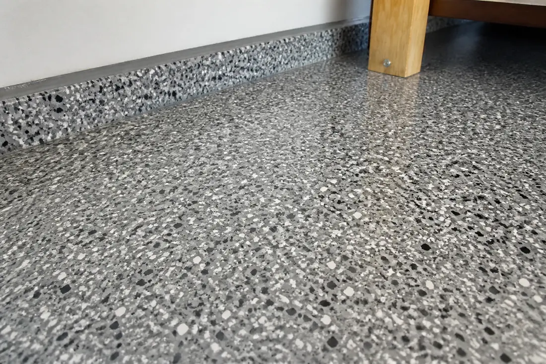 Epoxy and polyaspartic coatings — concrete