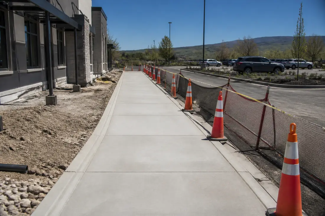 Commercial Concrete Flatwork project