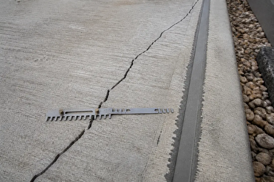 Concrete Crack Repair project