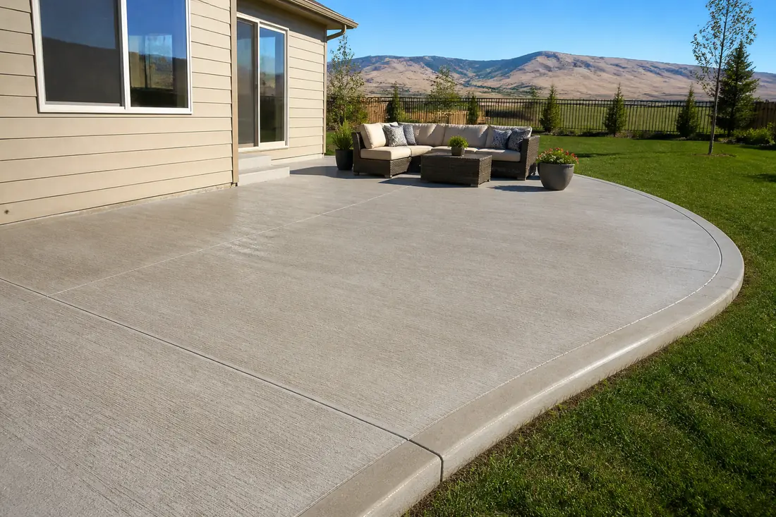 Concrete Patios project