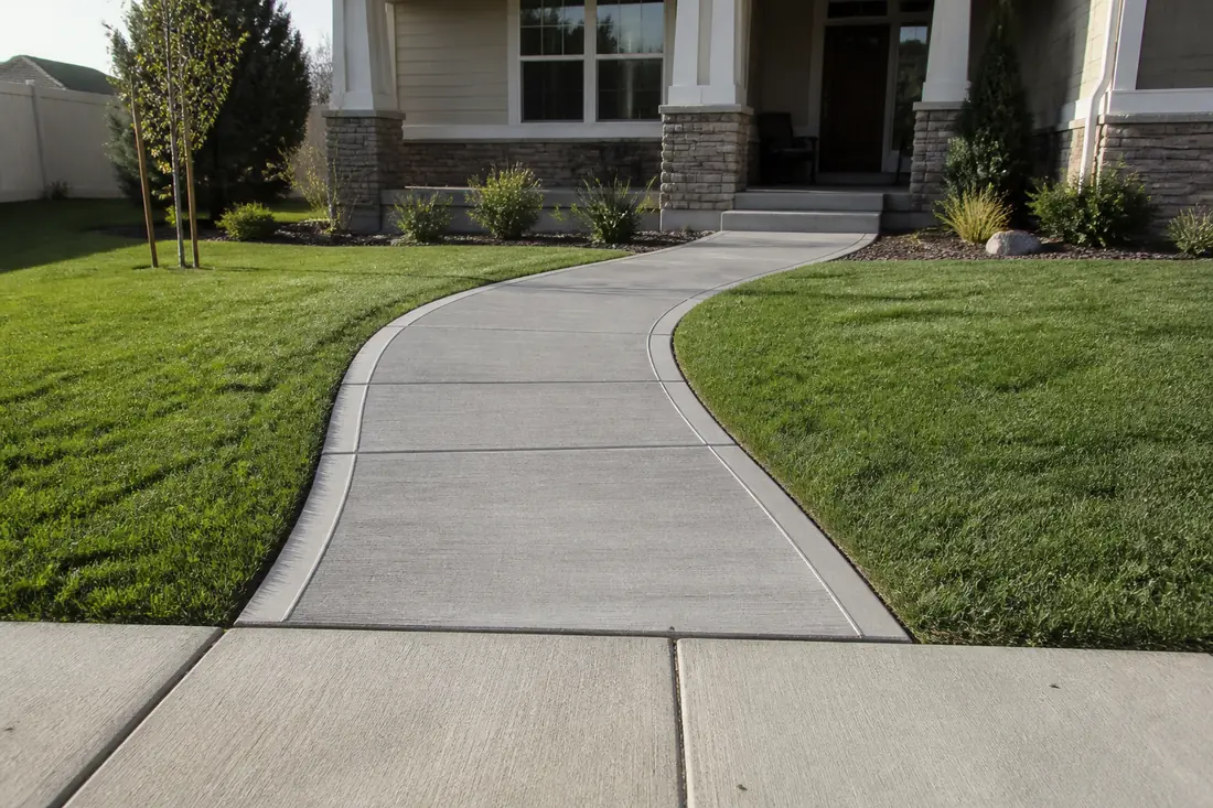 Concrete Sidewalks and Walkways project