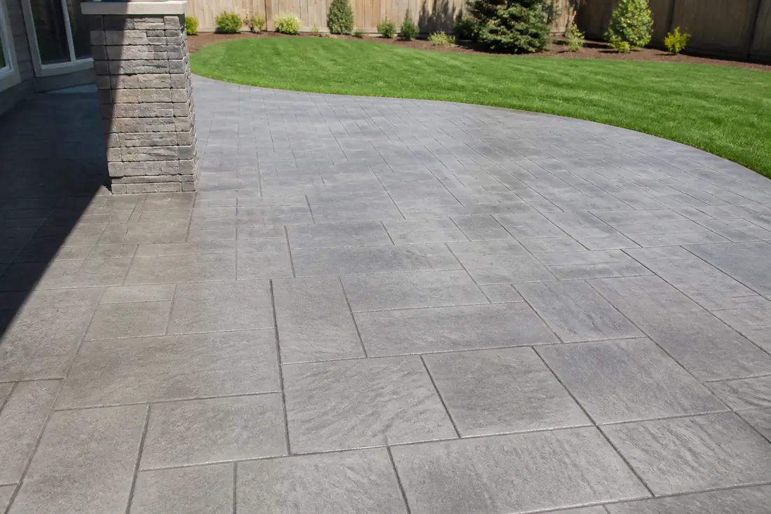 Stamped and Decorative Concrete project